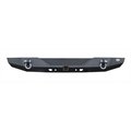 Dv8 Offroad JEEP JK REAR BUMPER 07-18 WRANGLER JK STEEL FULL LENGTH RBSTTB-06